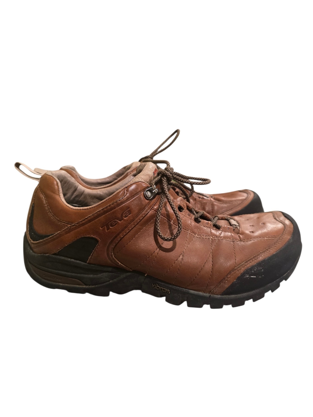 Teva Riva Men's Brown Leather Hiking Shoes Size 11.5